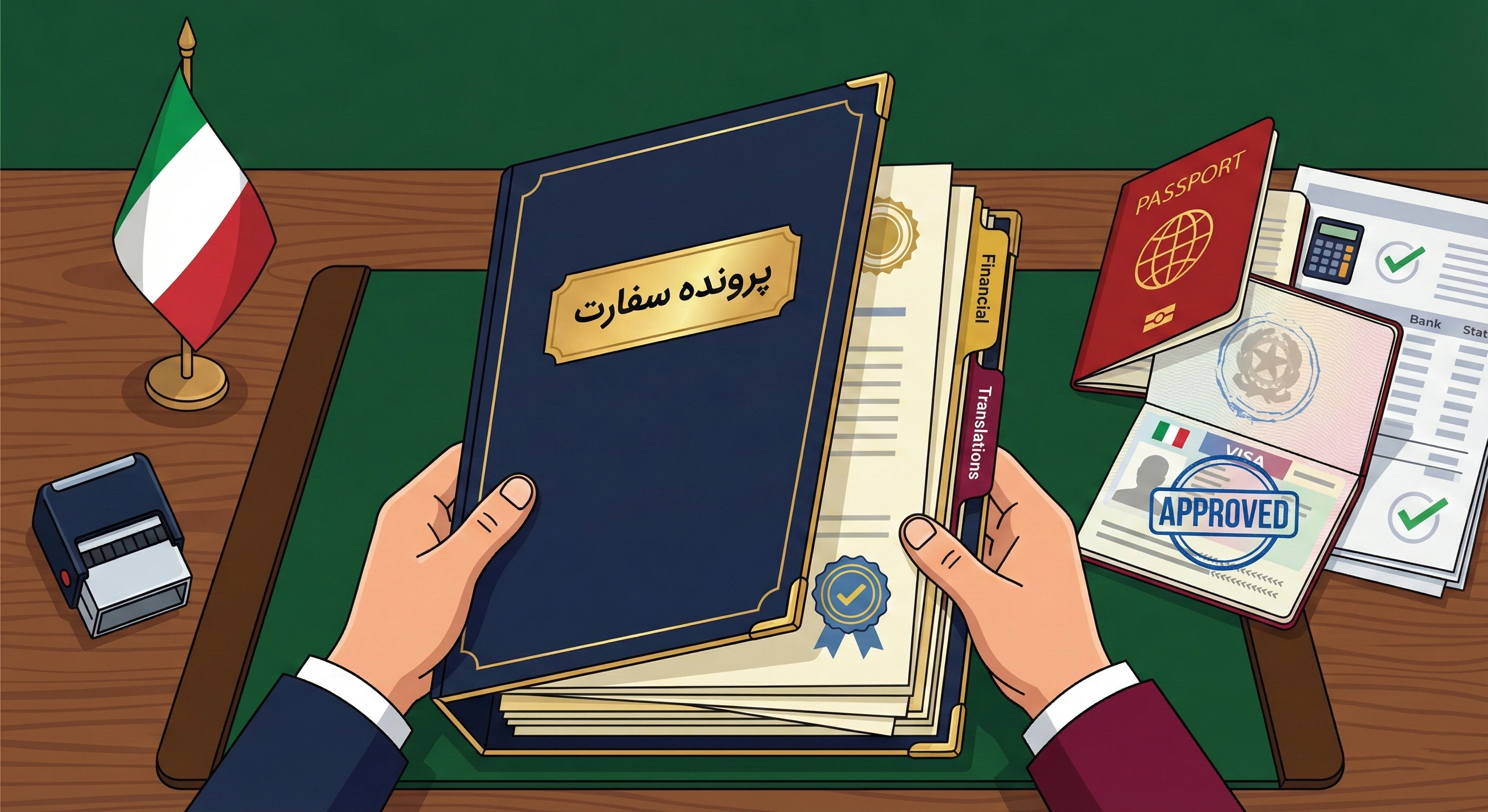 تصویر منتورینگ سفارت ایتالیا